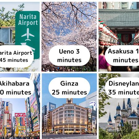 Ferienwohnung Ueno Minowa 502 Präfektur Tokio Exterior foto